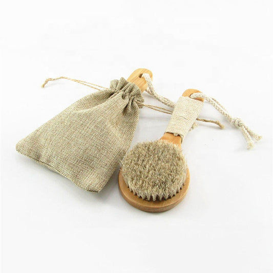 Dry Brush with Natural Bristles
