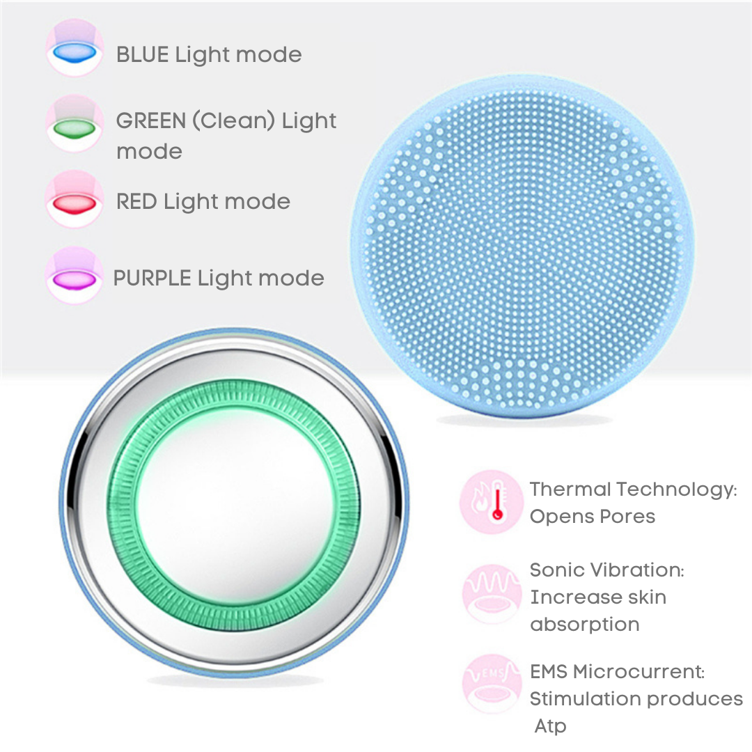 4 in 1 Sonic Silicone Face Brush